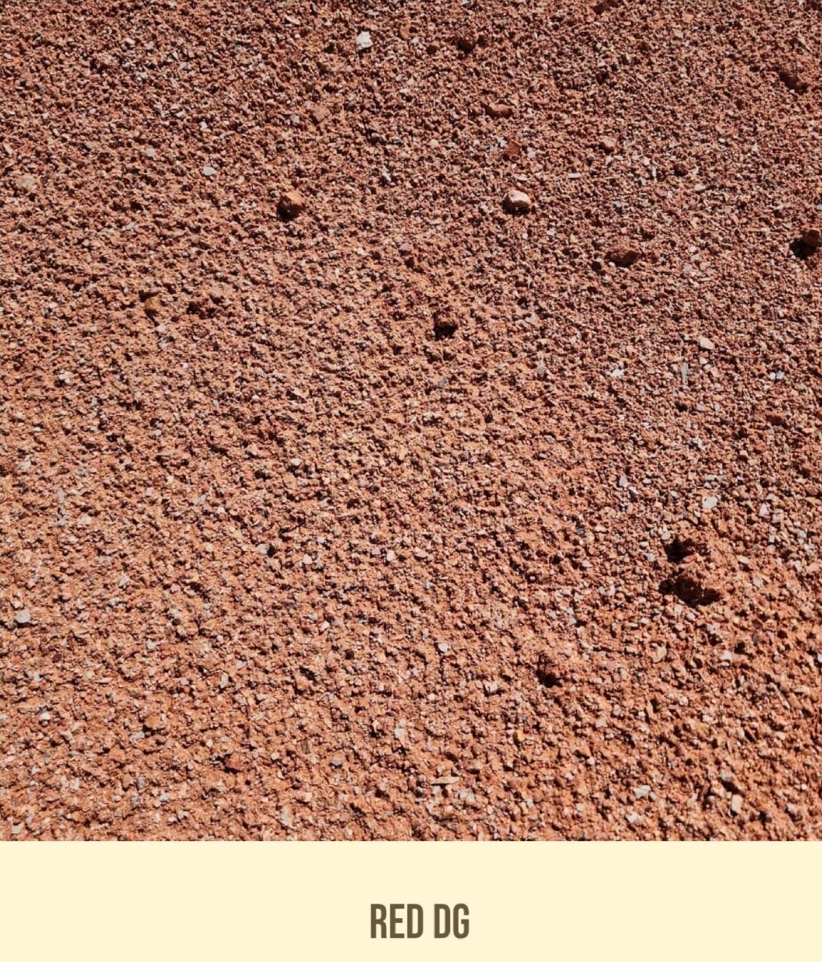 Red DG landscape material